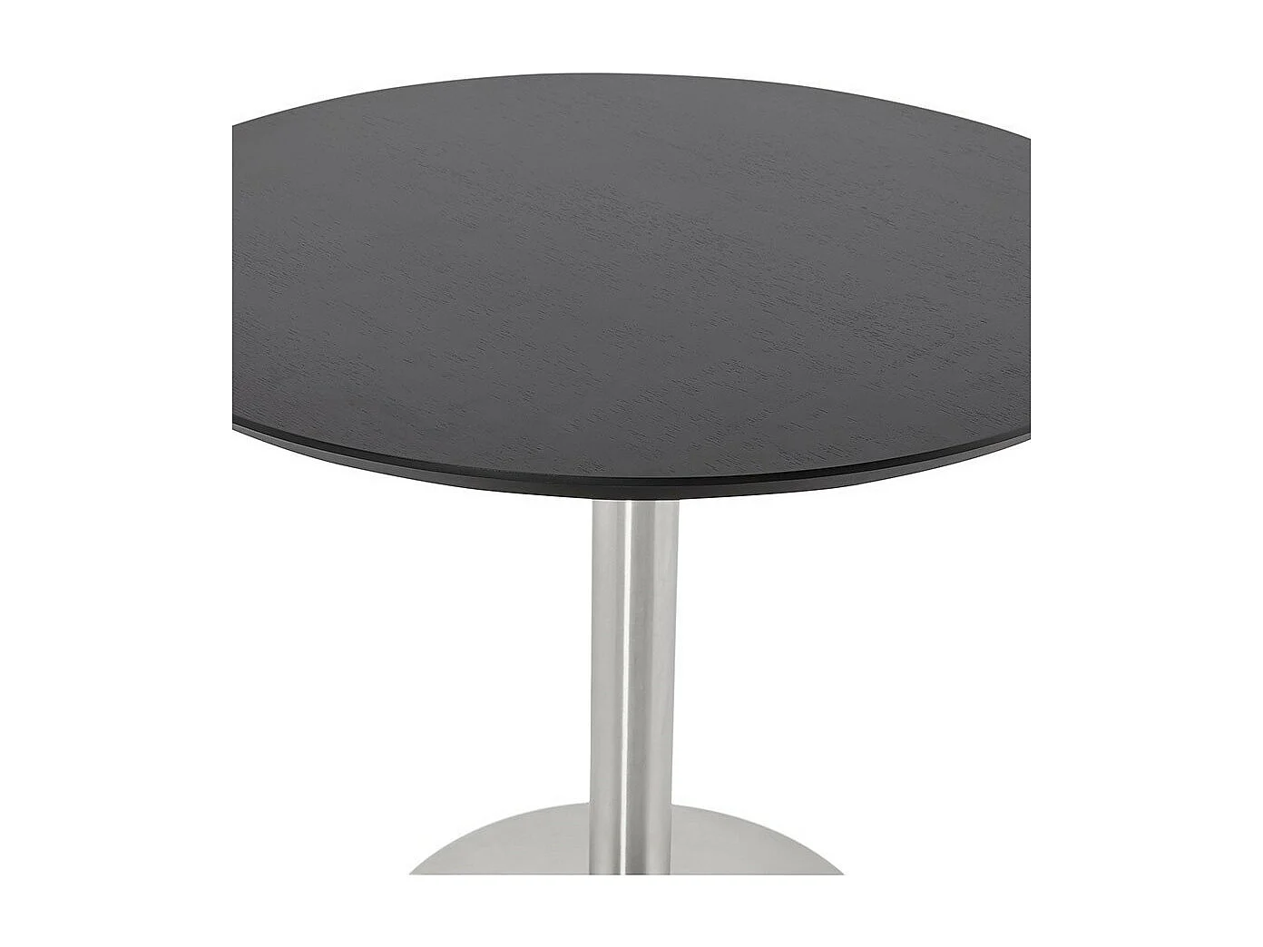 Table de Repas Design "Kansas" 90cm Noir