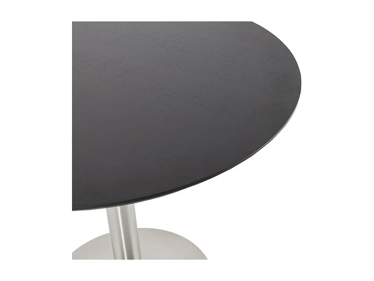 Table de Repas Design "Kansas" 90cm Noir