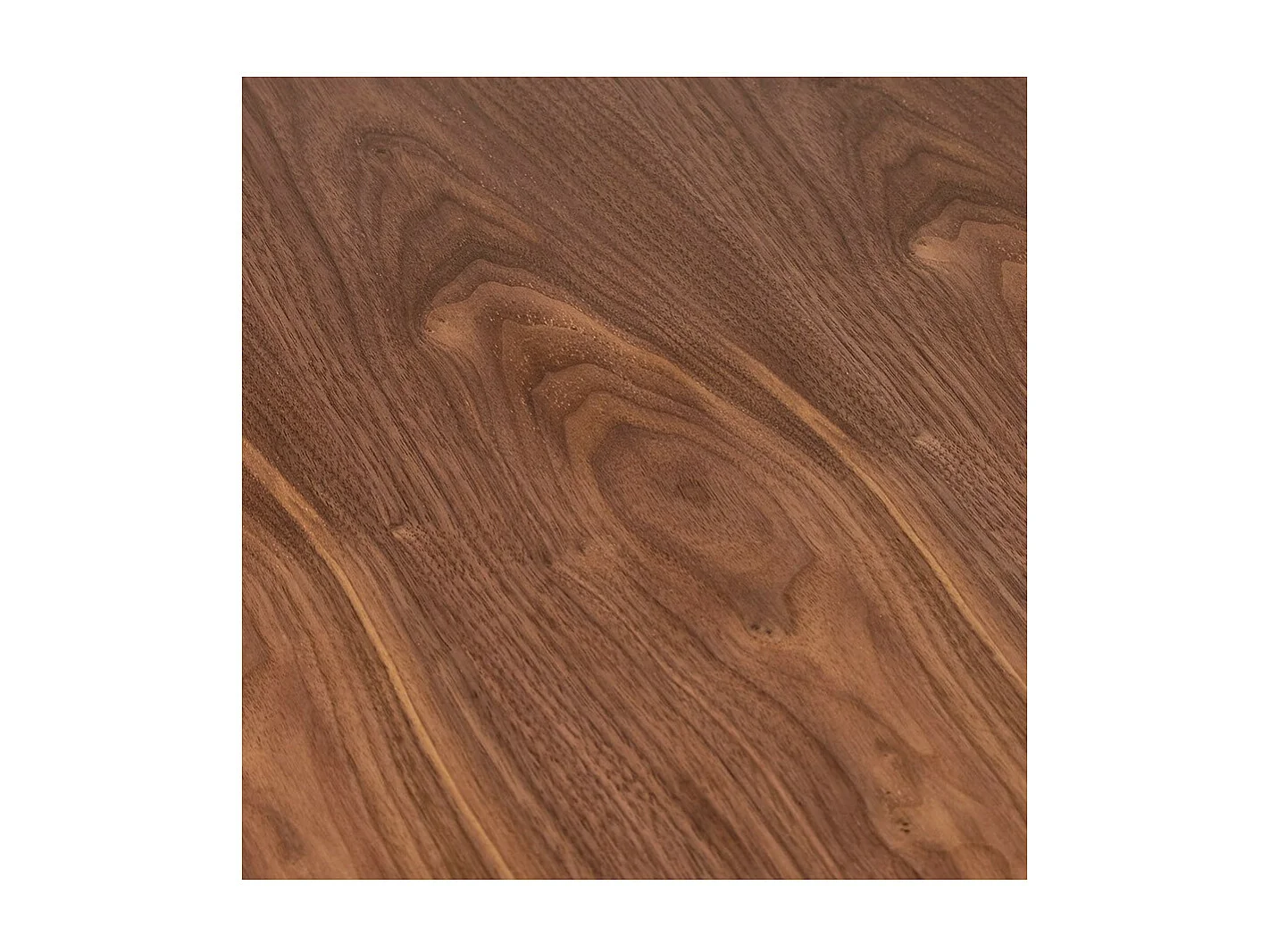 Table de Repas Design "Mescla" 90cm Noyer