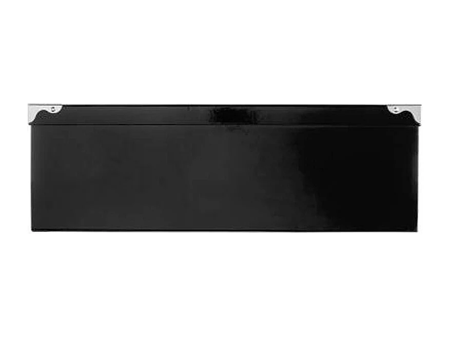 Set de 6 Boîtes de Rangement "Uni" 48cm Noir