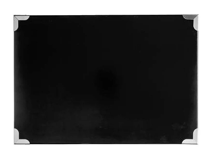 Set de 6 Boîtes de Rangement "Uni" 48cm Noir