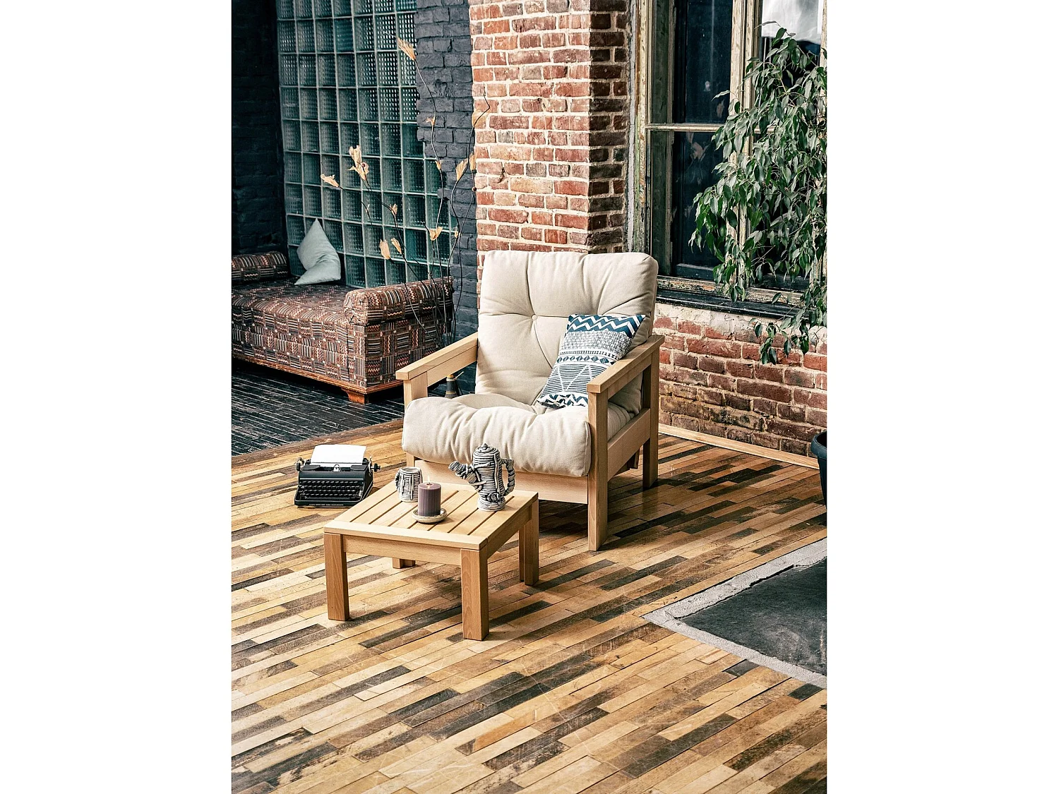 Fauteuil mexico Orange