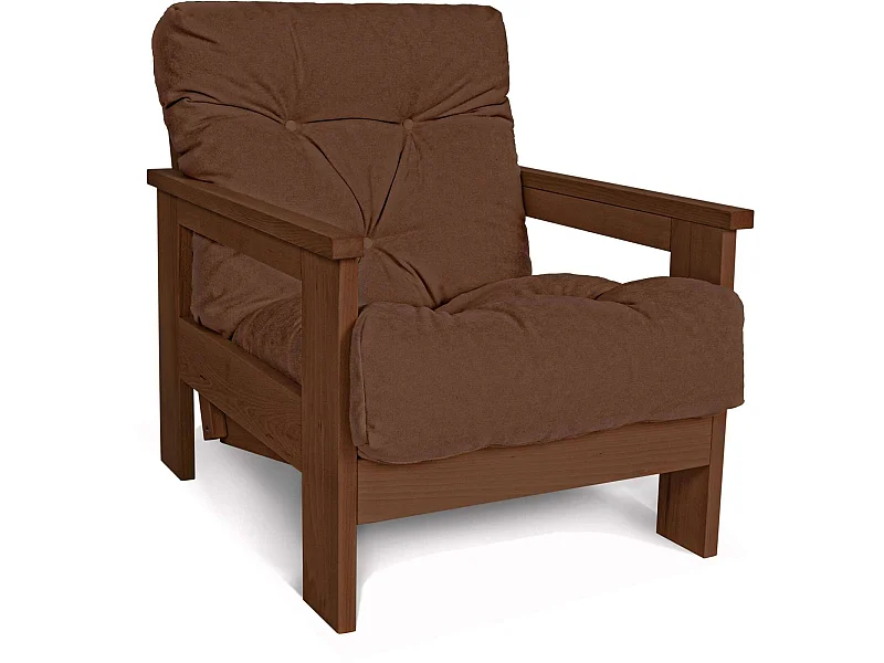 Fauteuil mexico Marron