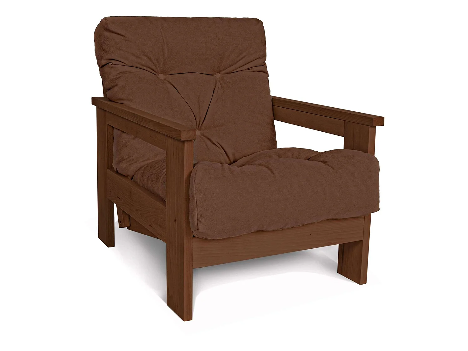 Fauteuil mexico Marron