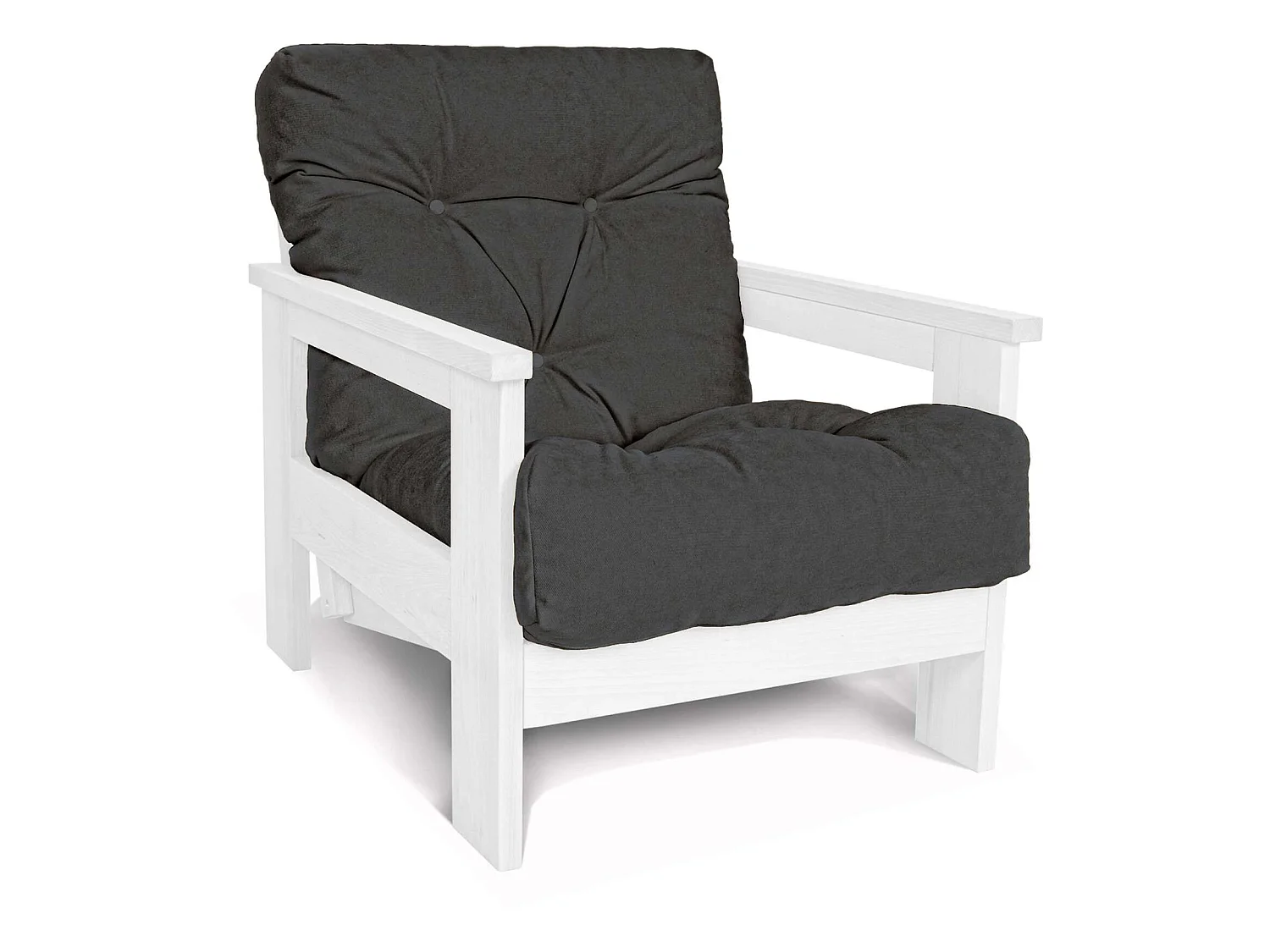 Fauteuil mexico Gris cendré