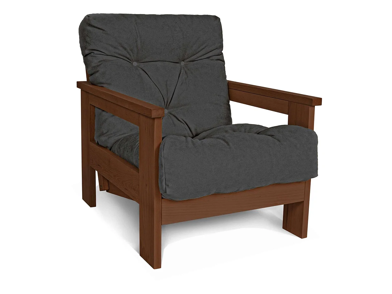 Fauteuil mexico Gris cendré
