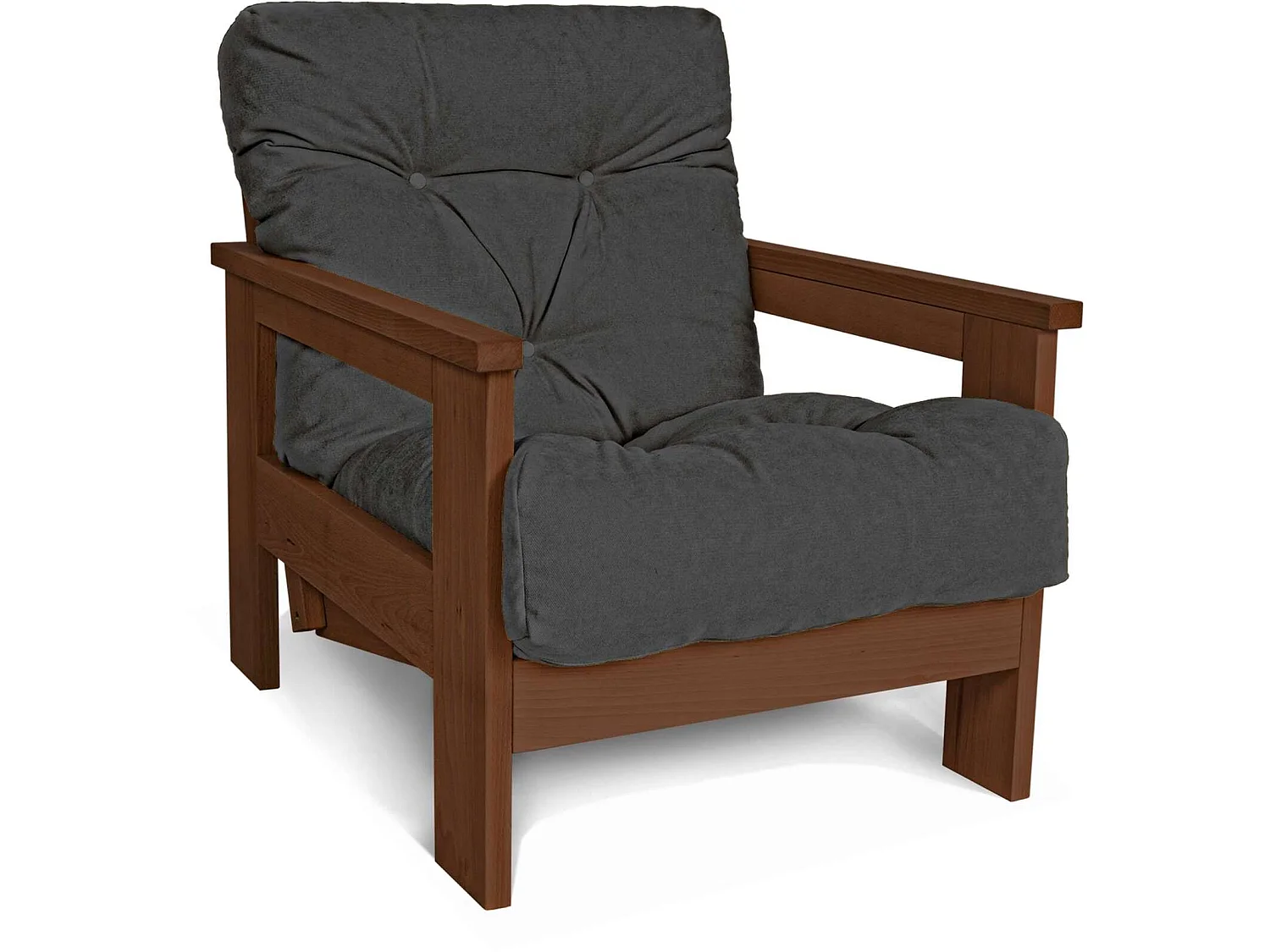 Fauteuil mexico Gris cendré