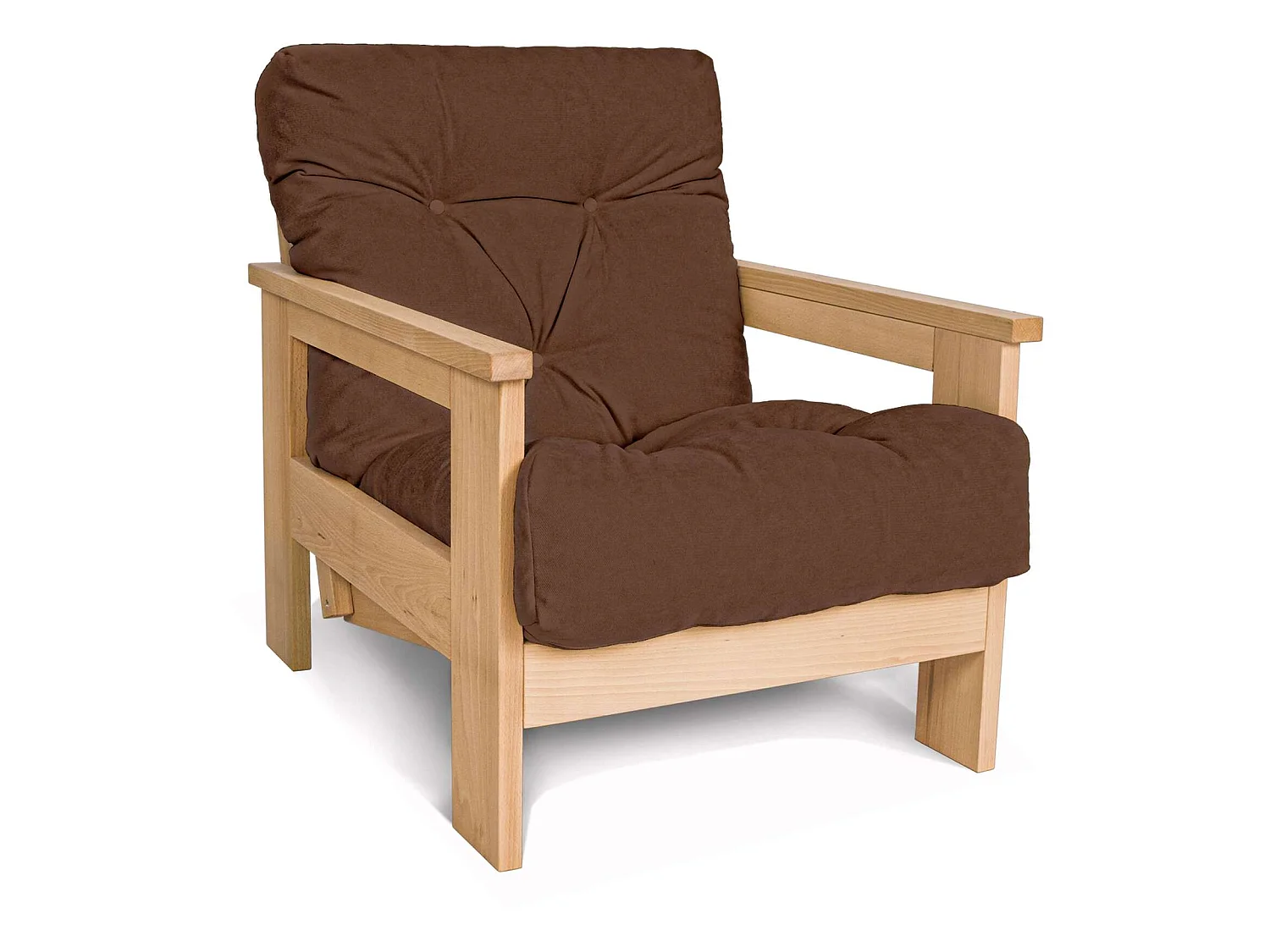 Fauteuil mexico Marron