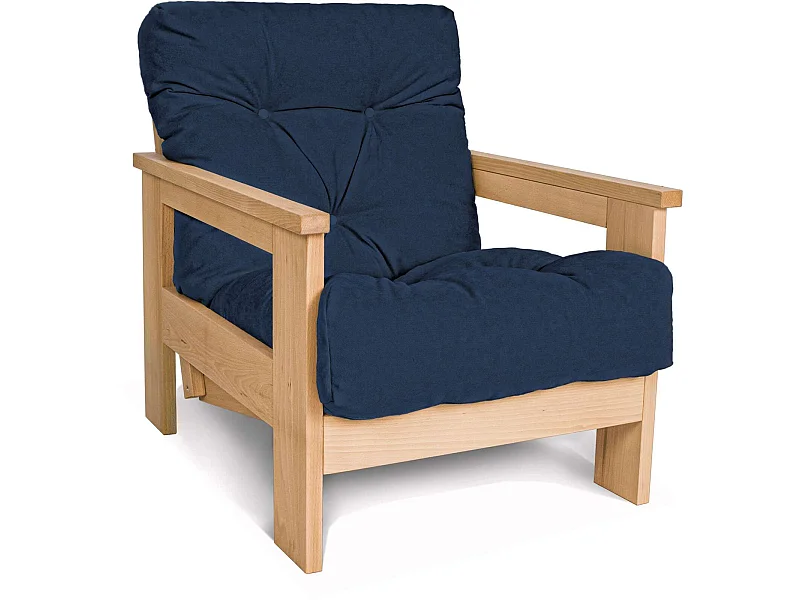 Fauteuil mexico Bleu