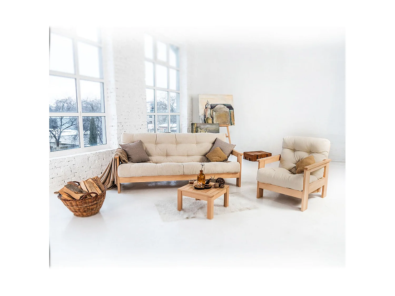 Fauteuil mexico Orange