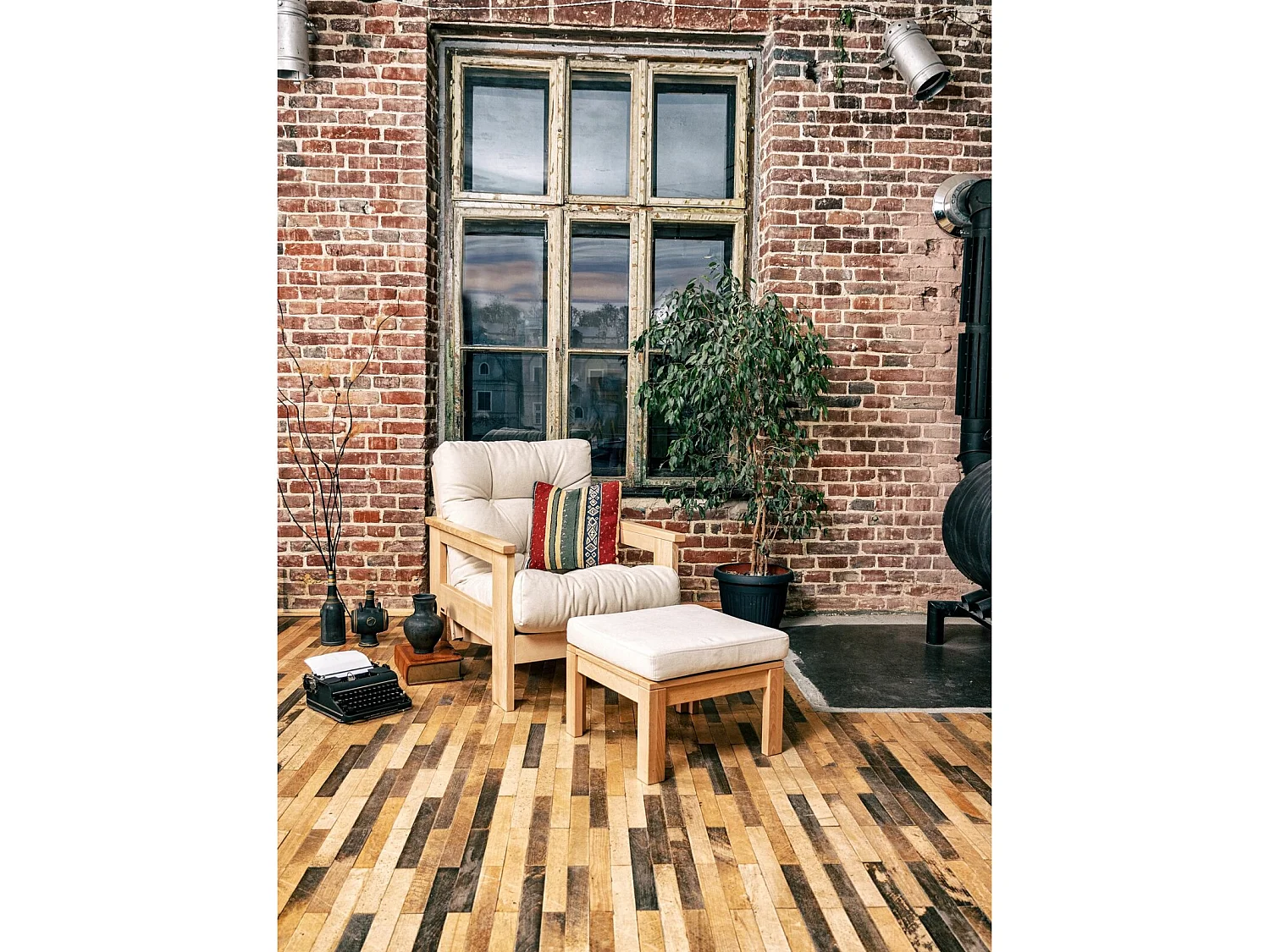 Fauteuil mexico Jaune