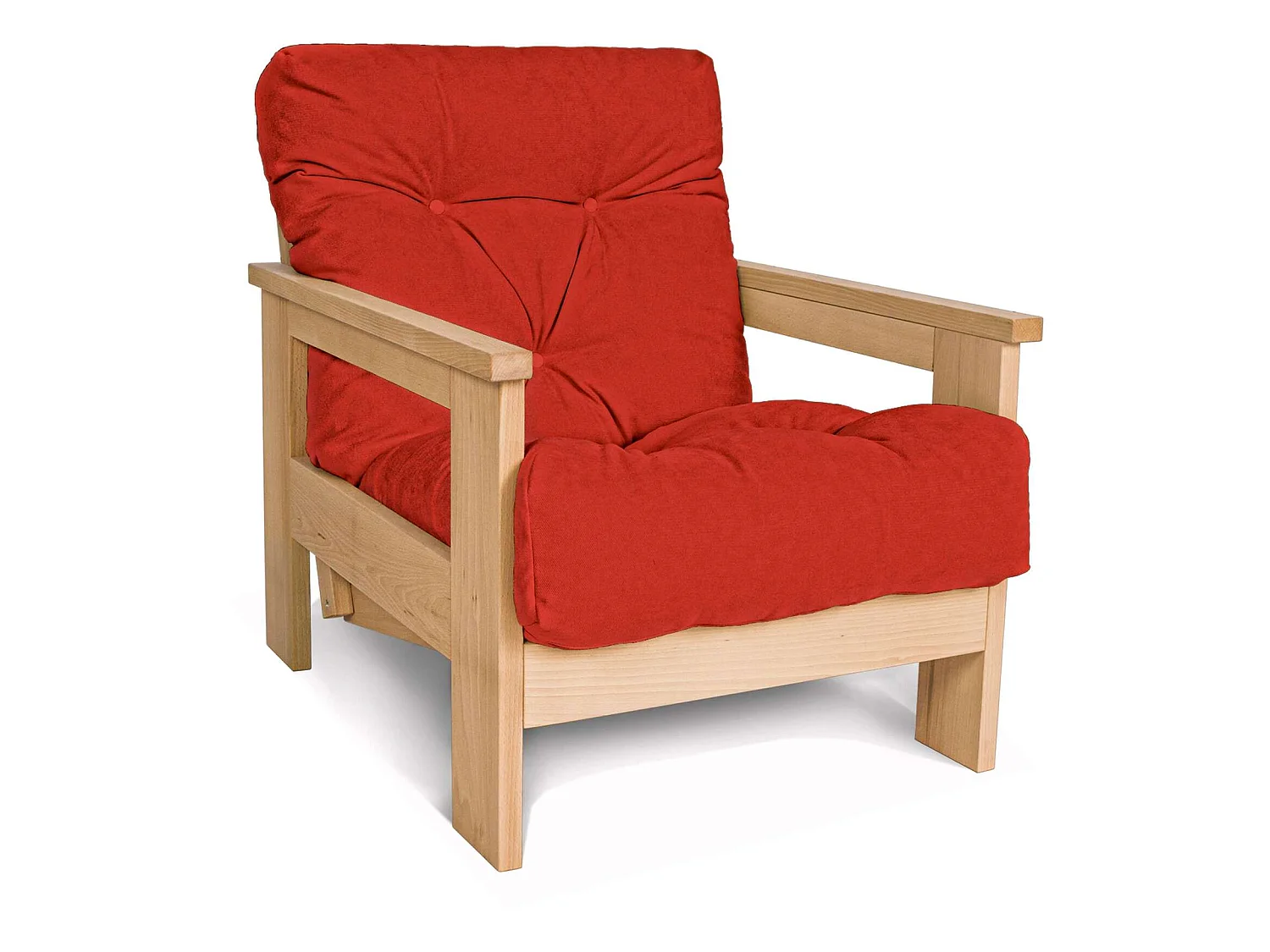 Fauteuil mexico Rouge