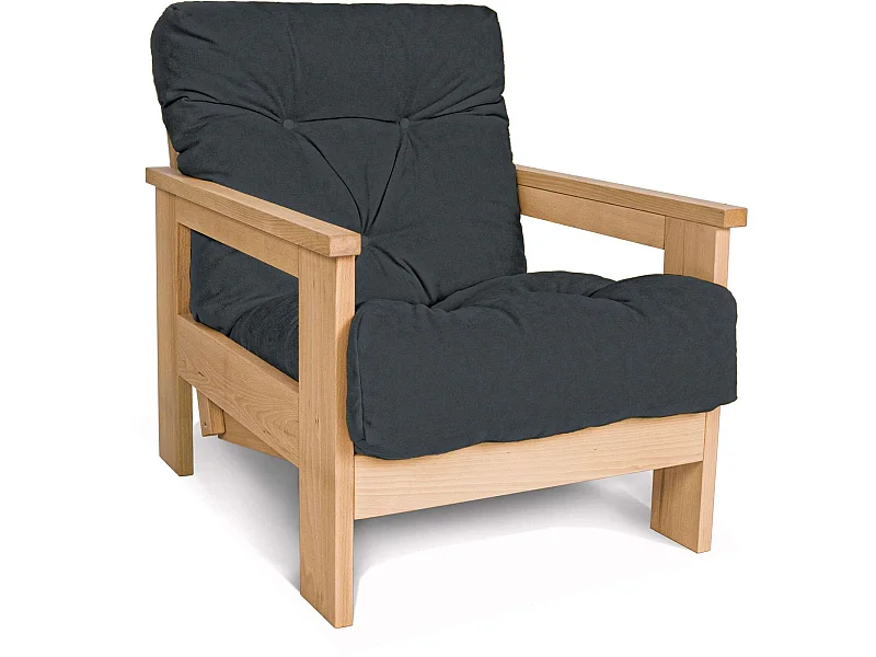 Fauteuil mexico Graphite