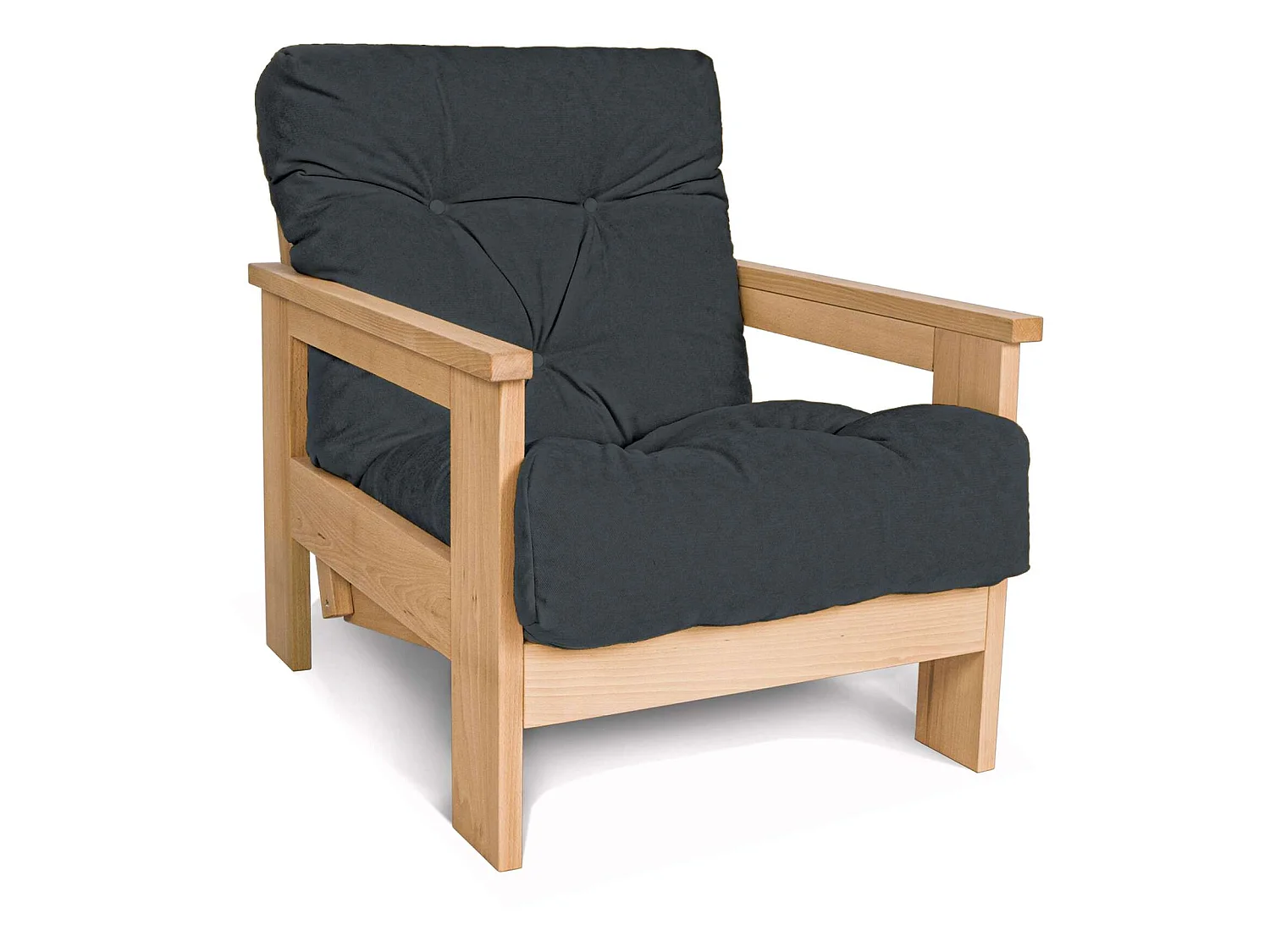Fauteuil mexico Graphite