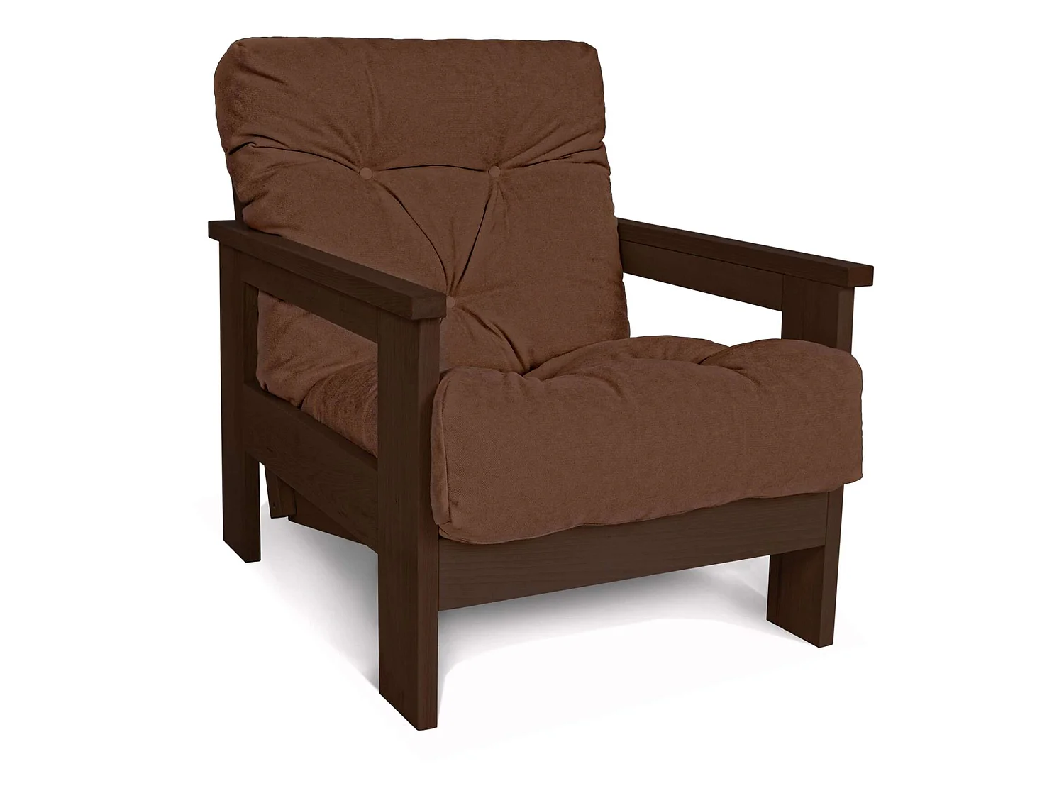 Fauteuil mexico Marron