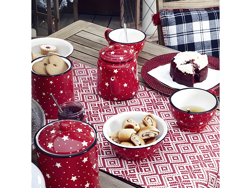 Assiettes Holly - Rouge