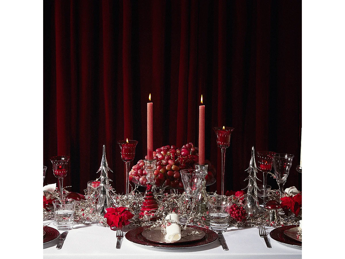 Assiette de Présentation - Rouge
