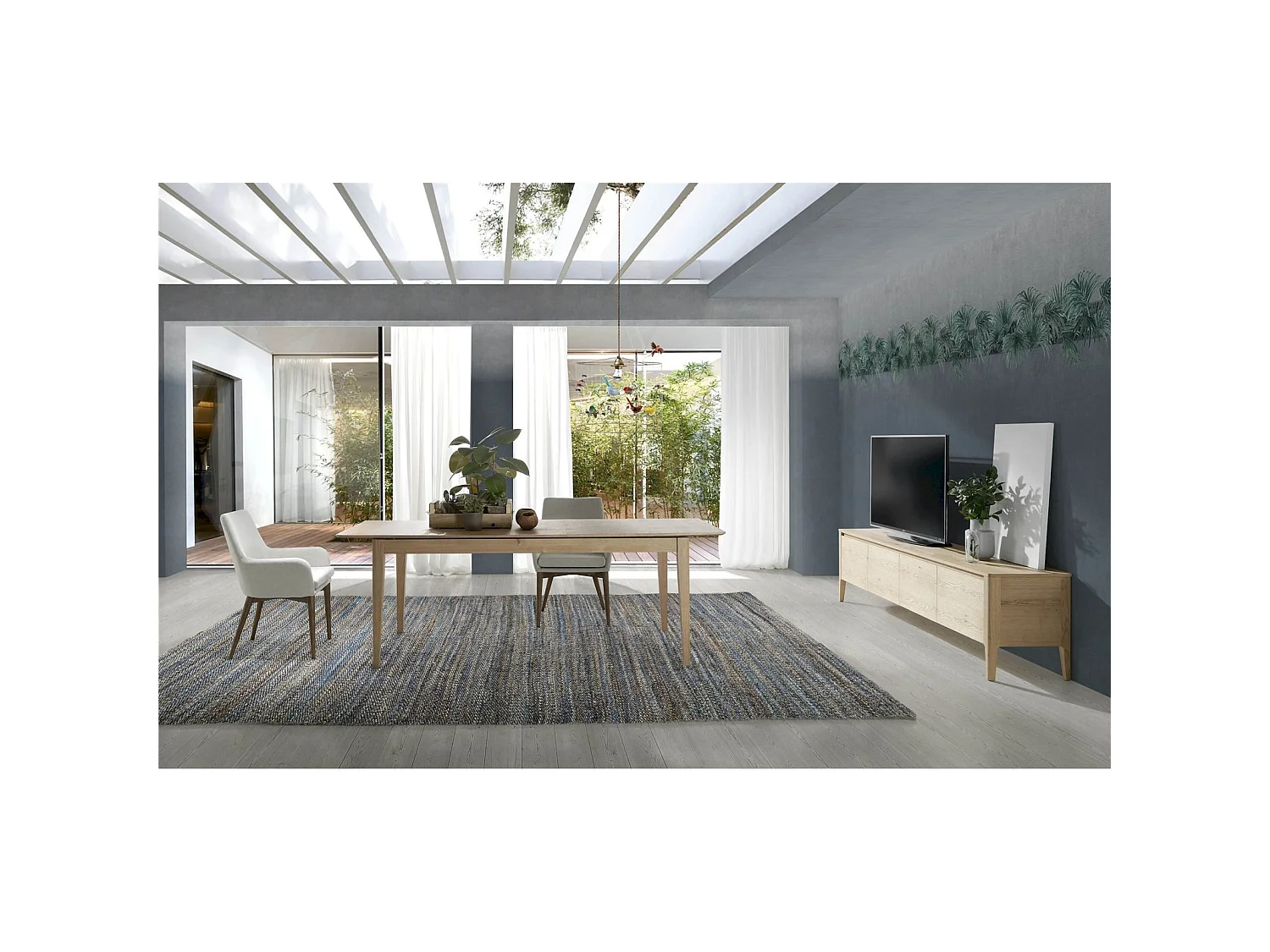 Fauteuil rembourré avec pieds bois de noyer