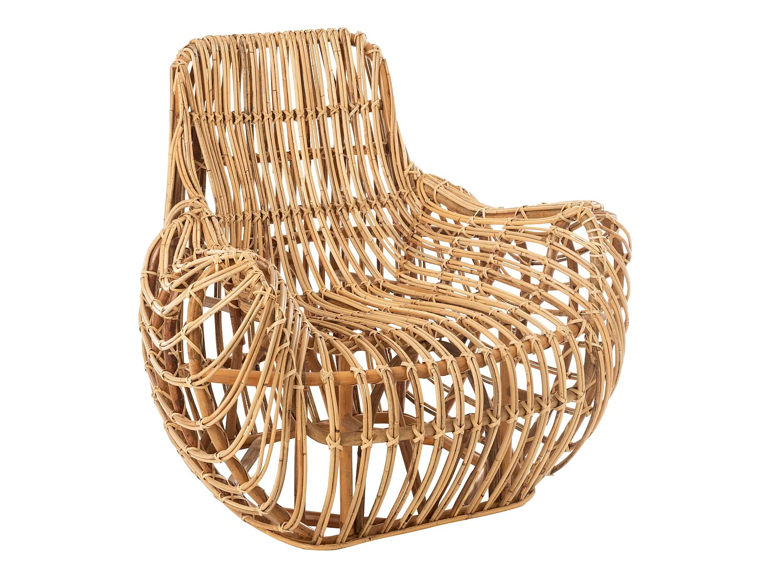 Fauteuil Mayport en Rotin