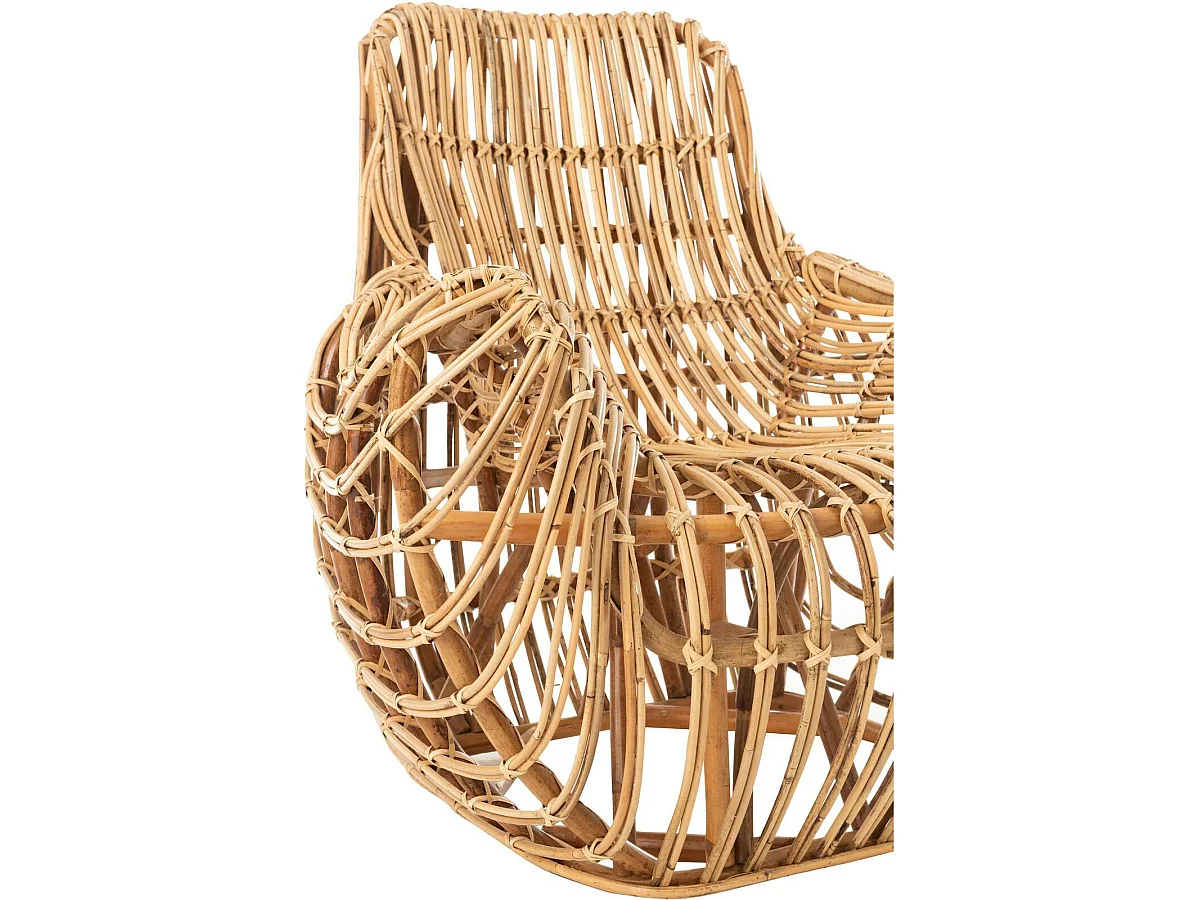 Fauteuil Mayport en Rotin