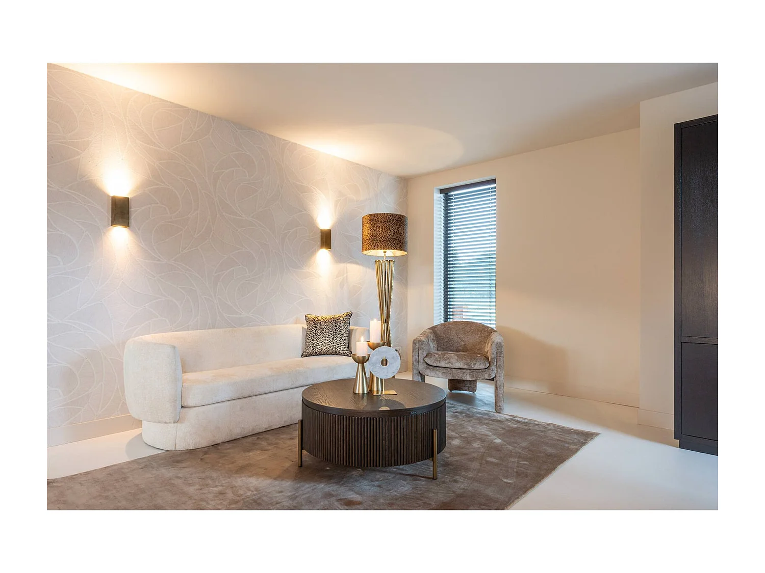 Table de salon Luxor 95Ø