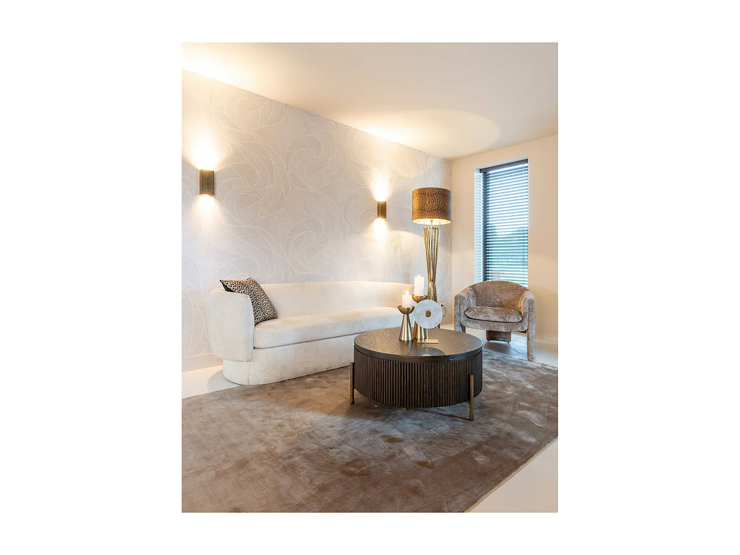 Table de salon Luxor 95Ø