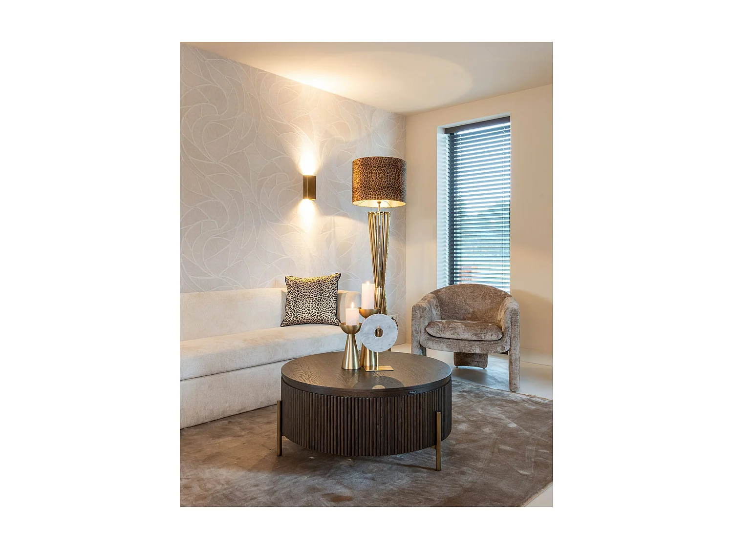 Table de salon Luxor 95Ø