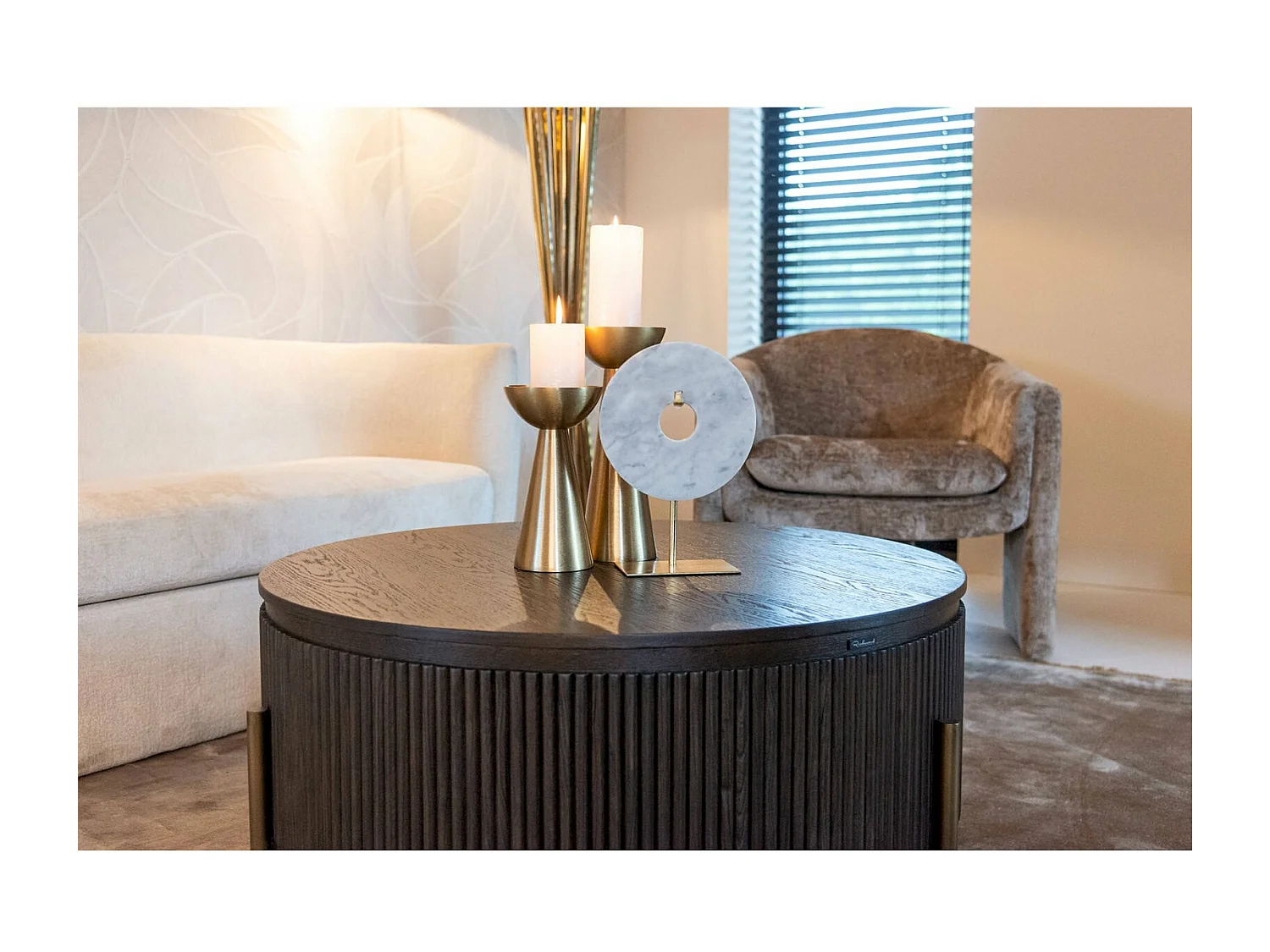 Table de salon Luxor 95Ø