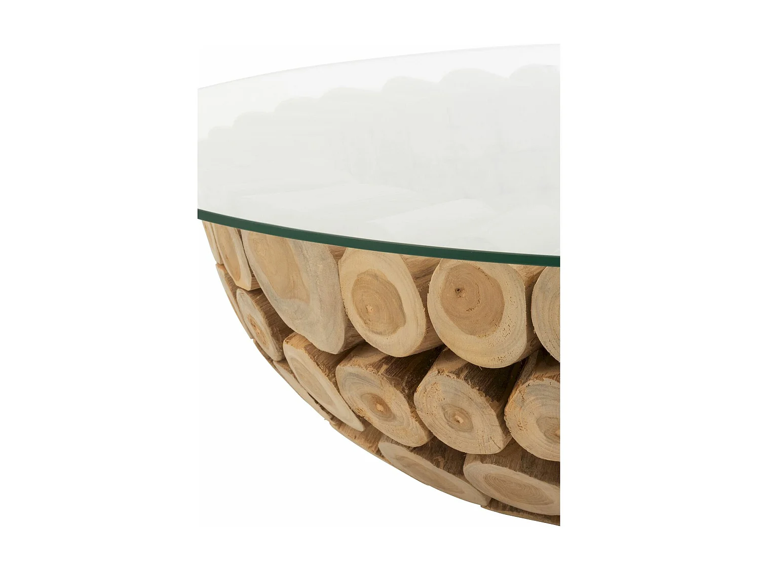 Table basse Glasford en Bois