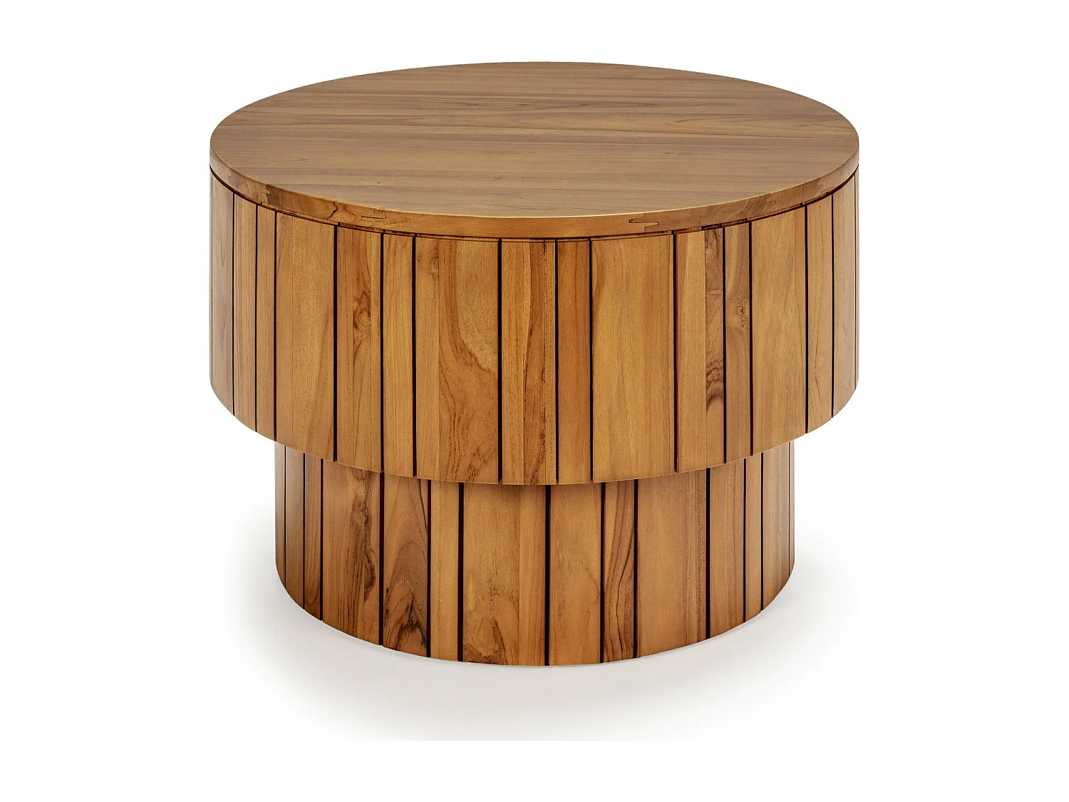 Table à café Bois de Teck Naturel