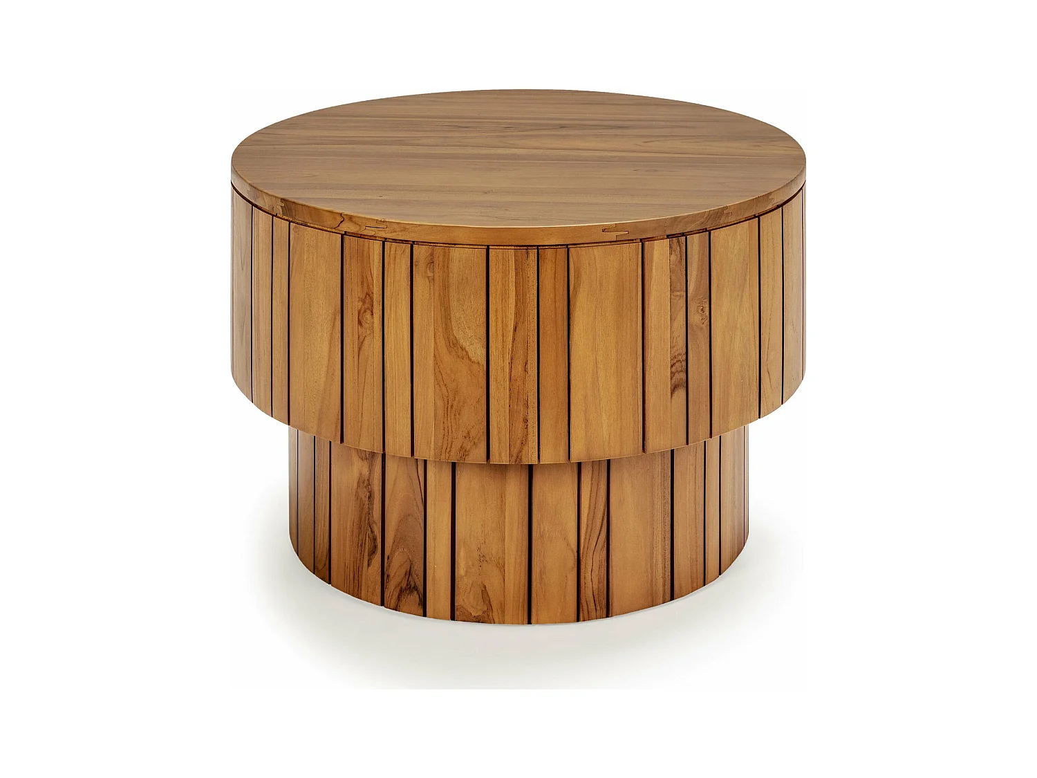 Table à café Bois de Teck Naturel