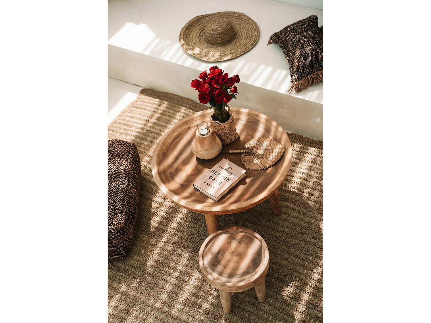 Table basse Munggur en Bois Authentique