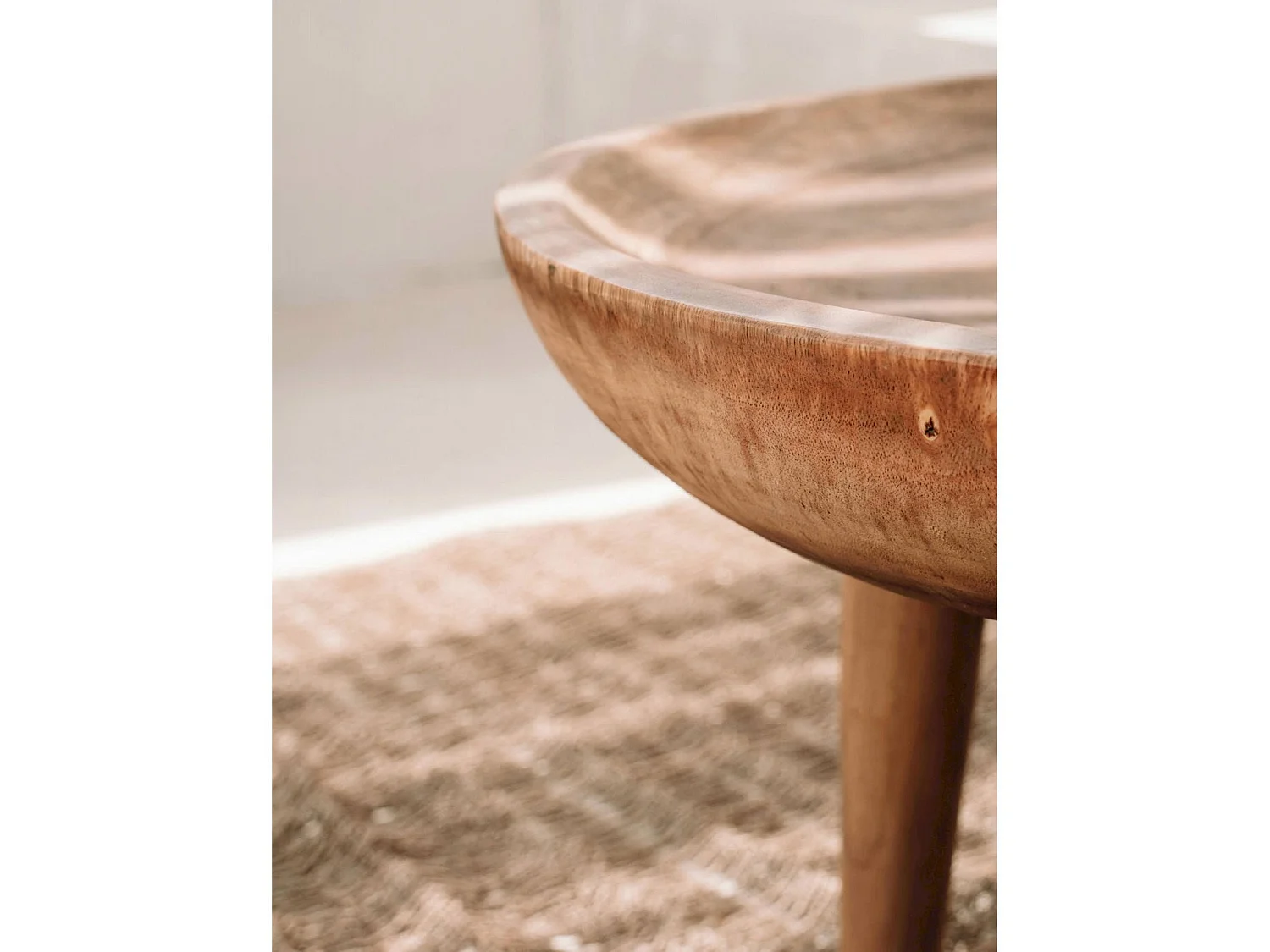 Table basse Munggur en Bois Authentique