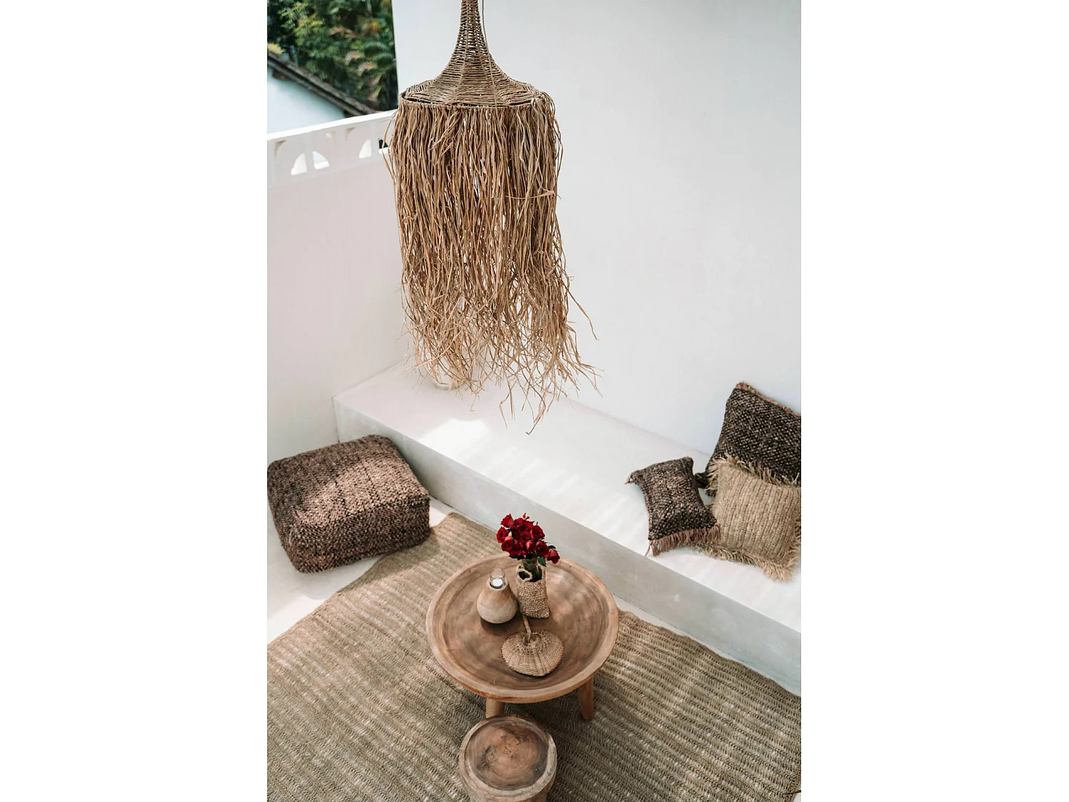 Table basse Munggur en Bois Authentique