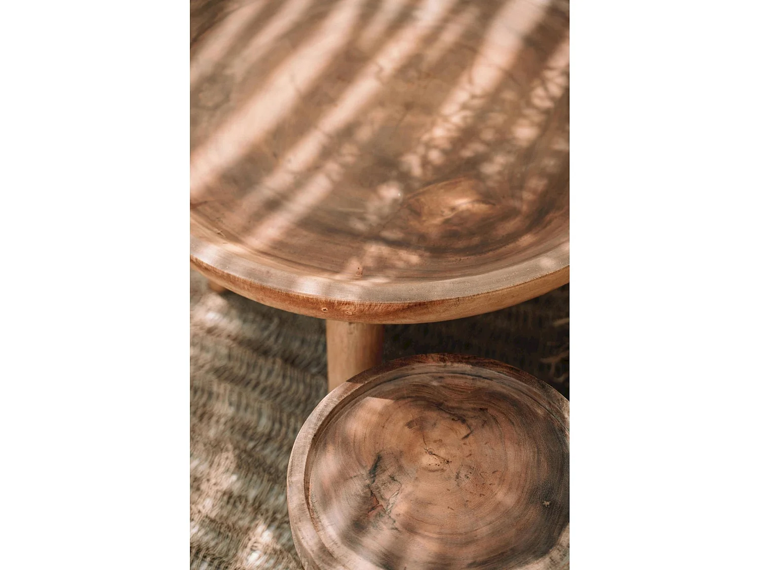 Table basse Munggur en Bois Authentique