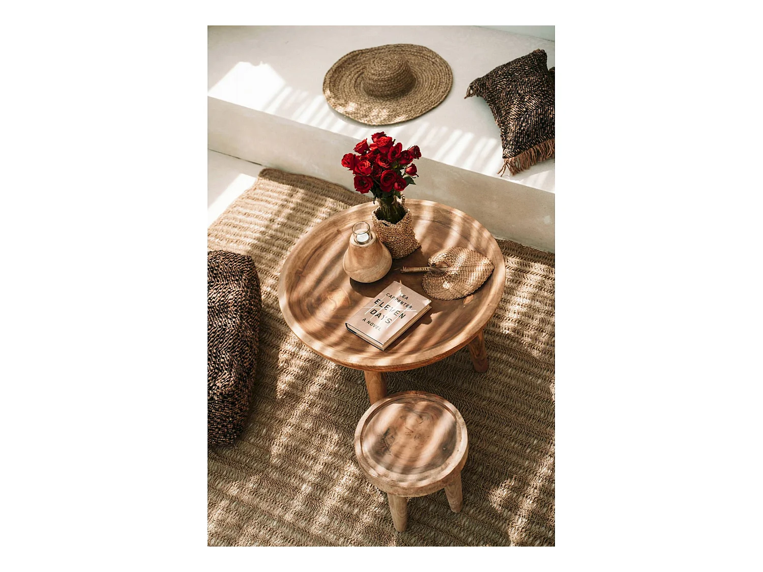 Table basse Munggur en Bois Authentique