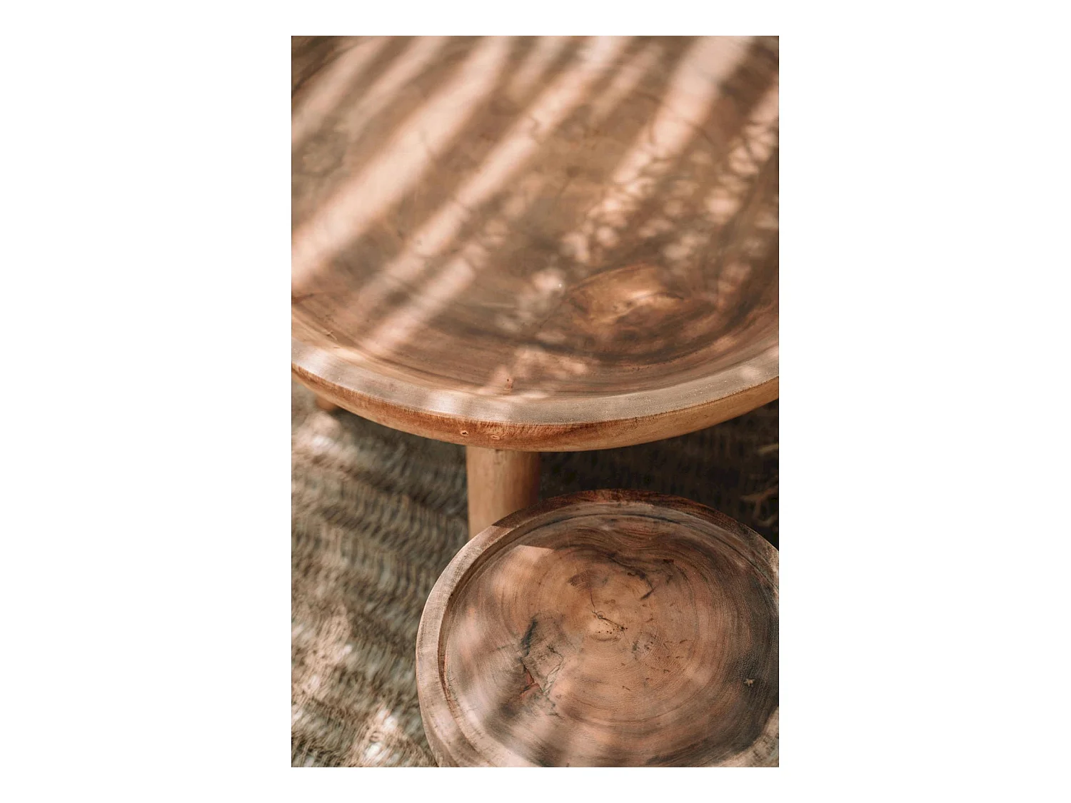 Table basse Munggur en Bois Authentique