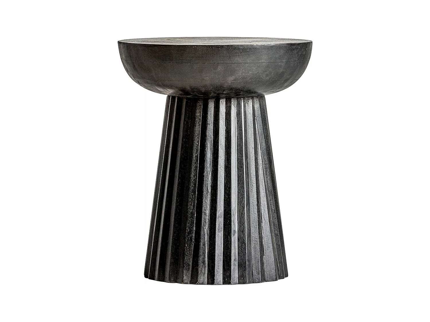 Table basse plissé wood
