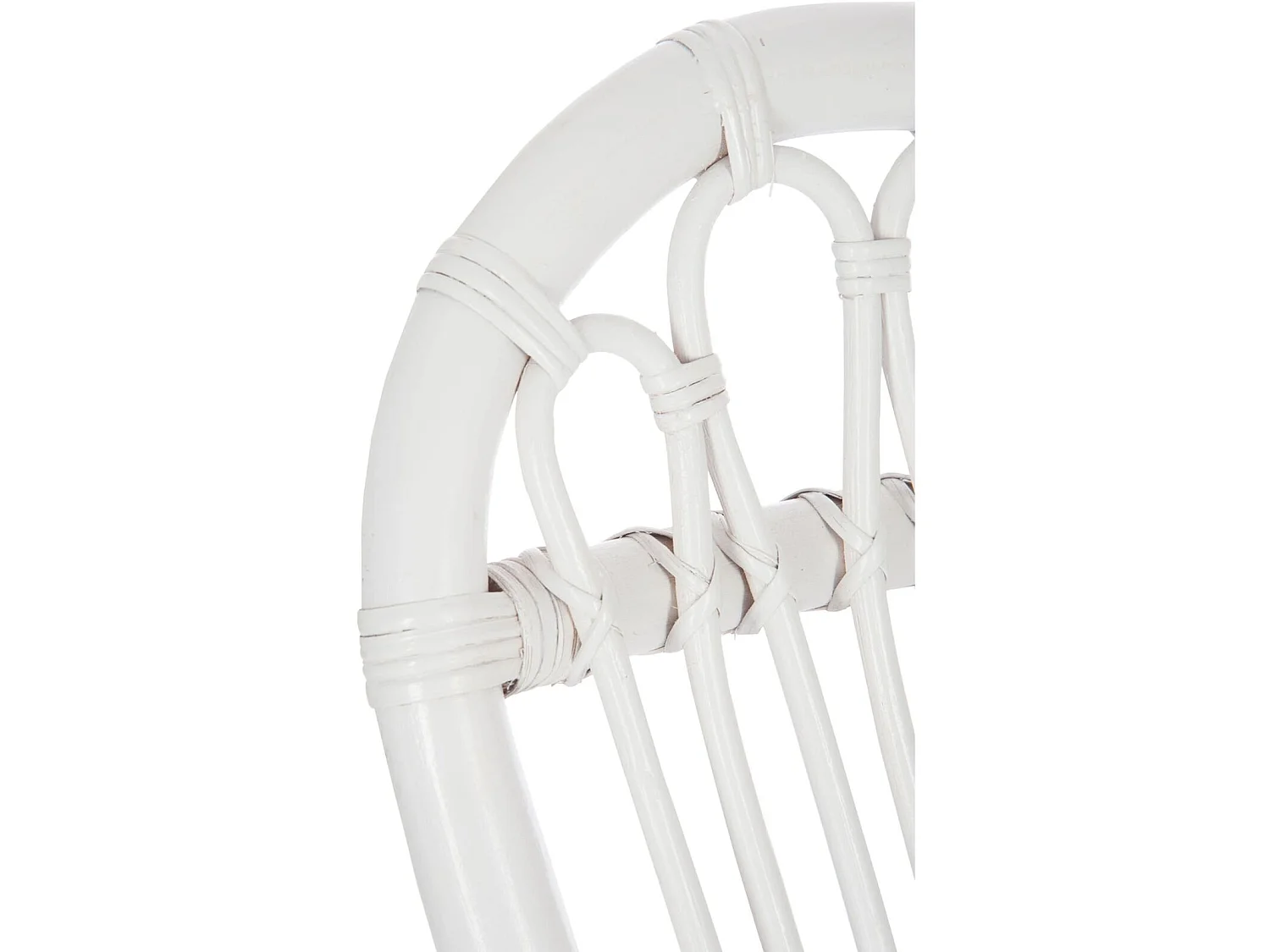 Fauteuil à bascule Manchester en Rotin