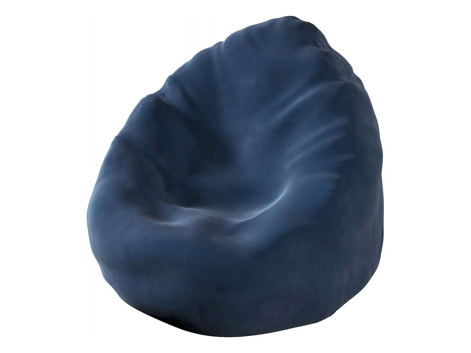 Pouf Sweet Drop Posh Velvet en velours - 80 x 80 x 115 cm