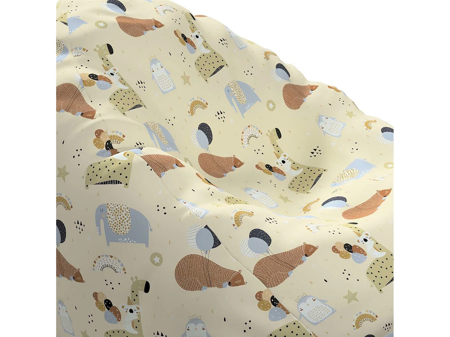 Pouf poire bowli Magic - 80 x 80 x 115 cm