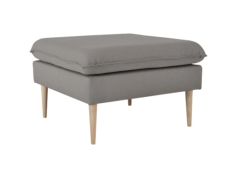 Pouf posh Gris acier