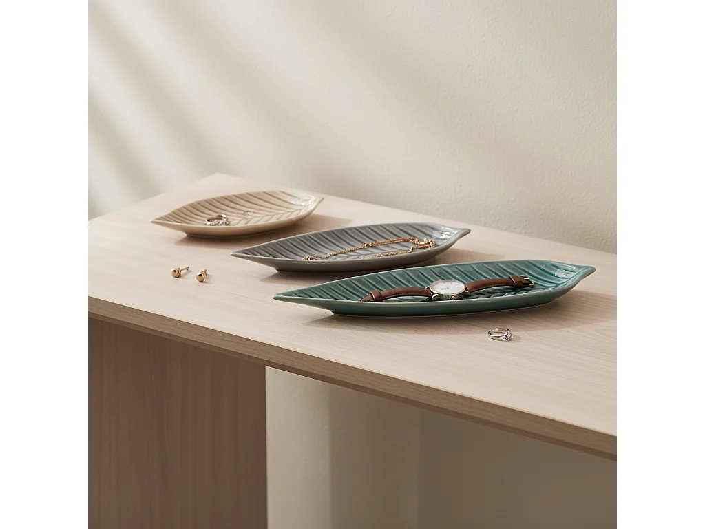 Plats décoratifs Feuilles - Vert