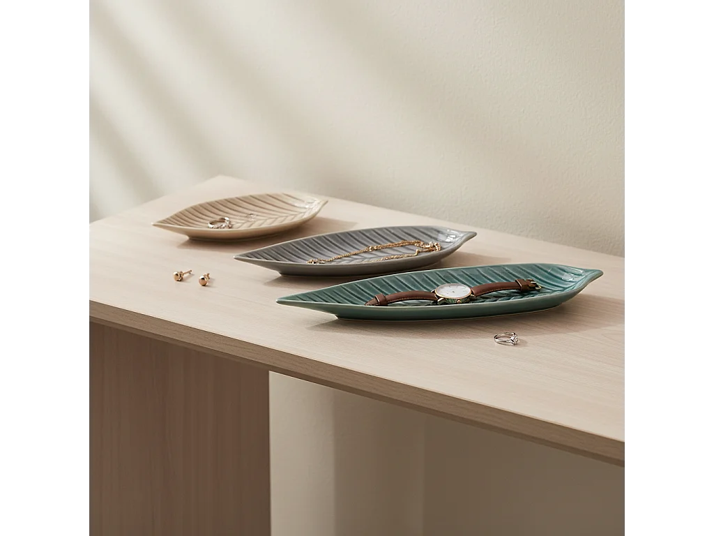 Plats décoratifs Feuilles - Vert