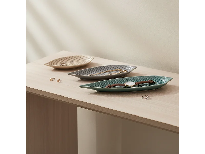 Plats décoratifs Feuilles - Vert