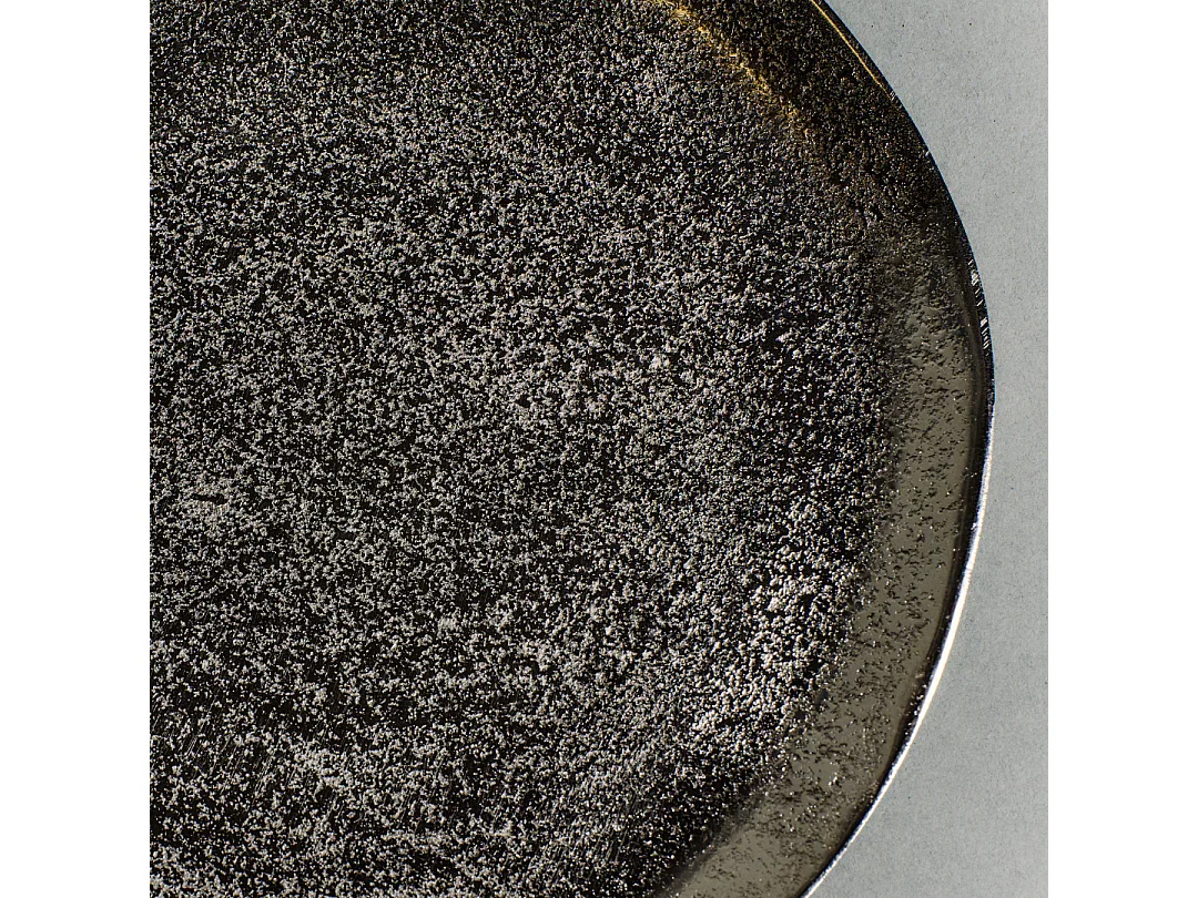 Plateau décoratif - Argenté