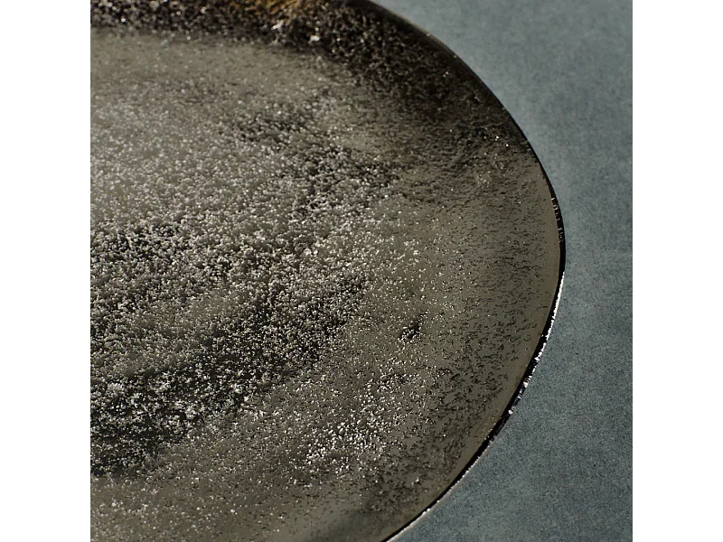 Plateau décoratif - Argenté