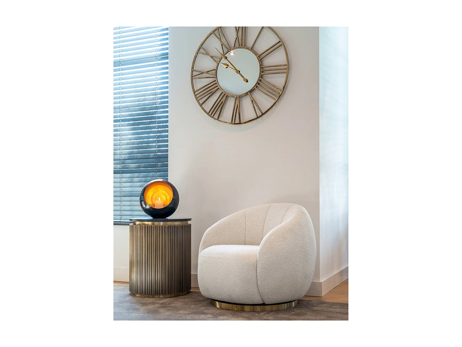 Table d'appoint Ironville 50Ø