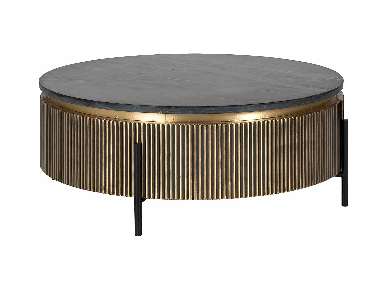 Table de salon Ironville 90Ø