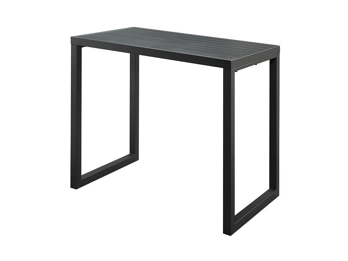 Garten Bartisch Aluminium WALPOLE - Anthrazit online kaufen